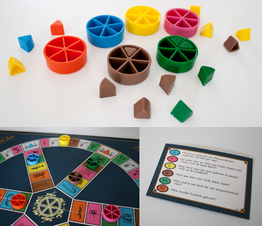 Trivial Pursuit Game Tokens Mix and Match 