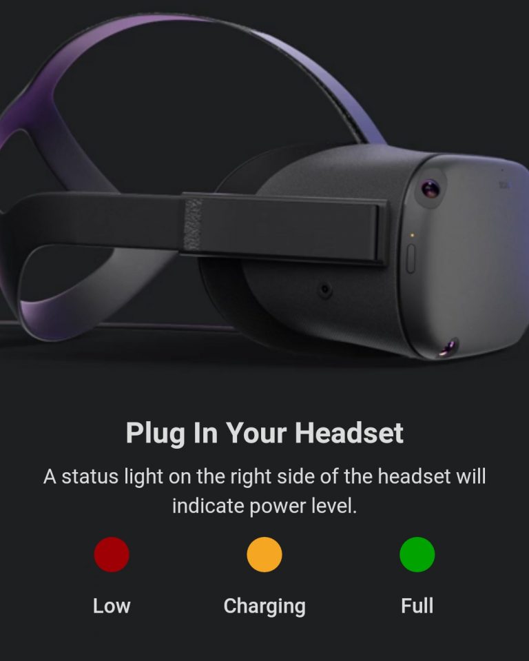 Oculus Quest Battery Light - We are Colorblind